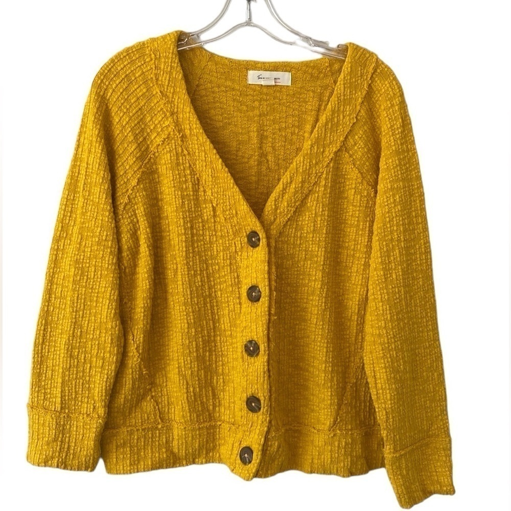 Two by Vince Camuto Long Sleeve Button Up Boxy Front Cardigan